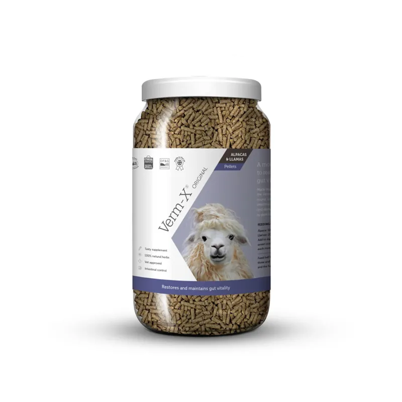 Verm-X 1.5 kg Herbal Pellets For Alpacas and Llamas