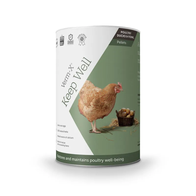 Verm-X 250 gm Keep-Well Natural Pelleted Poultry Tonic