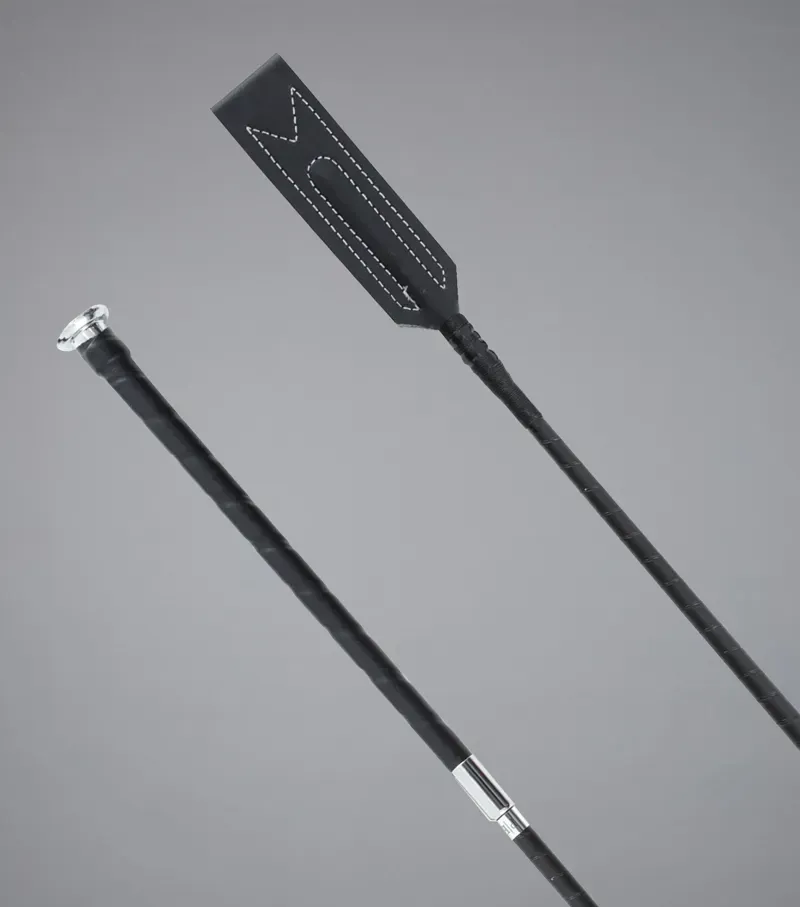 Premier Equine 65cms Volterra Jumping Whip in Black-1