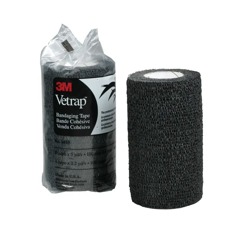 3M Health Care Vetrap 10cm Bandage in Black