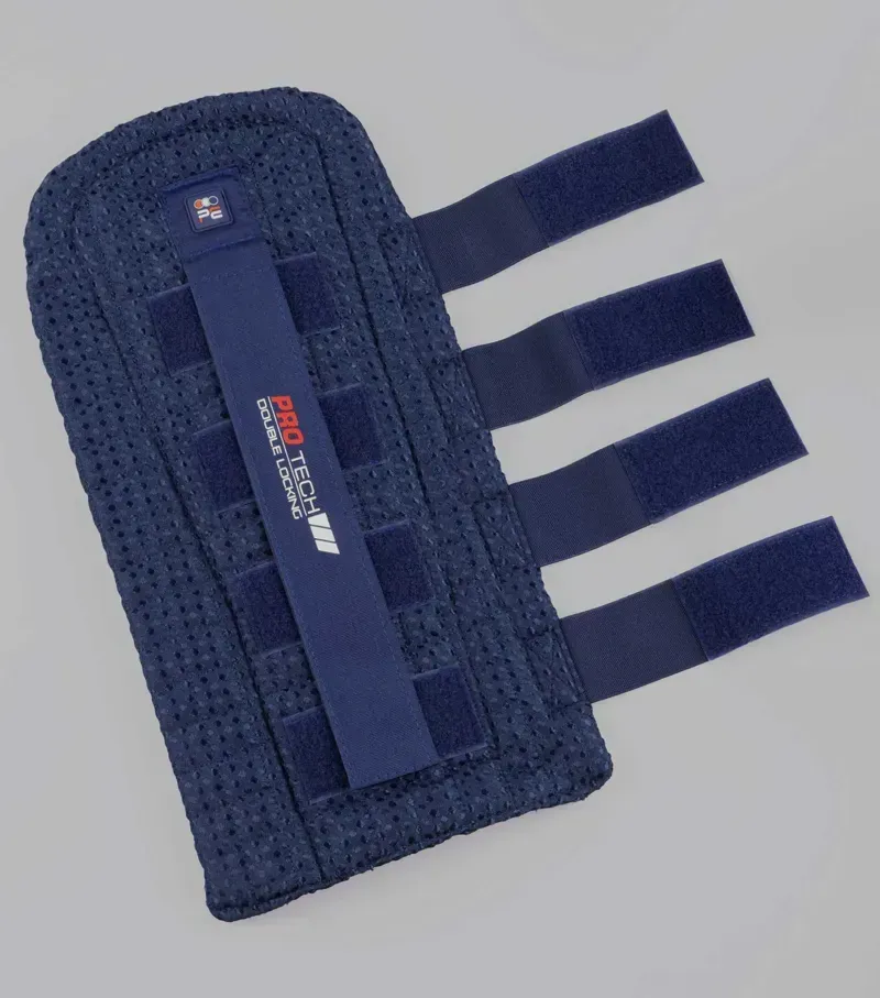 Premier Equine Waffle Quilted Double Locking Tail Guard in Navy-1