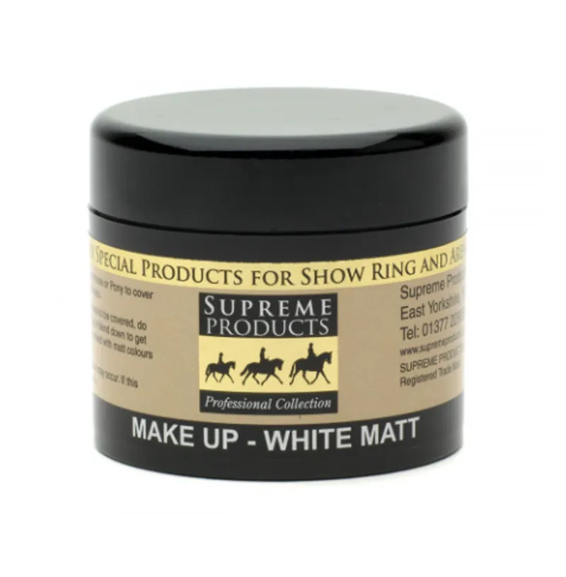 Supreme Products Matt Make Up in White