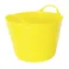 Faulks and Company Small 14 Litre Gorilla Tub in Yellow