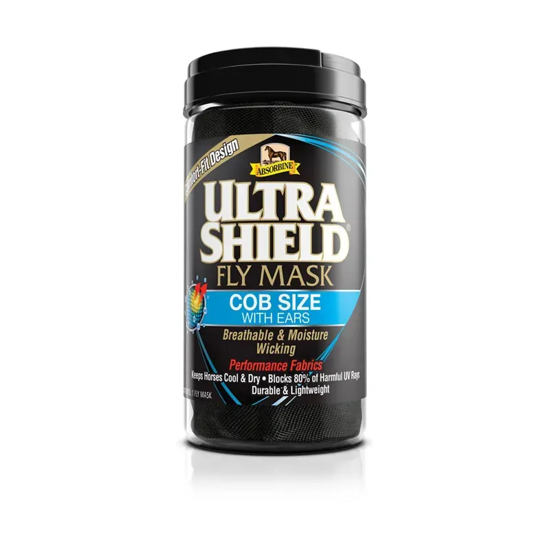 Absorbine Cob UltraShield Fly Mask With Ears